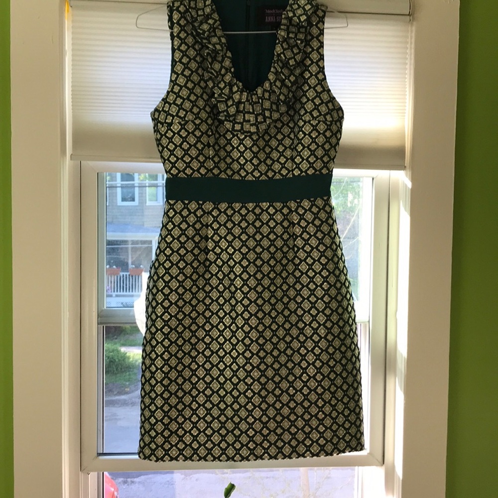Anna Sui for Modcloth Green Clover Dress